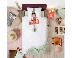 Snurk Amsterdam Dekbedovertrek Gnome Homegirl 140 x 200/220 cm incl. 1 kussensloop 60 x 70 cm