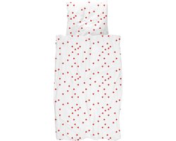 Snurk Amsterdam Dekbedovertrek Strawberries 140 x 200/220 cm incl. 1 kussensloop 60 x 70 cm