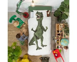 Snurk Beddengoed Dino Dekbedovertrek