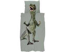 Snurk dekbed Dino Jurassic Green 140 x 200/220cm