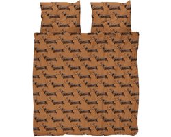 Snurk dekbedovertek James brown - 2-persoons (200x200/220 cm incl. 2 slopen)