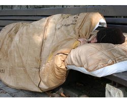 Snurk dekbedovertrek Le Clochard - lits jumeaux (240x200/220 cm incl. 2 slopen)