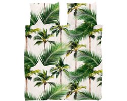 Snurk dekbedovertrek Palm Beach - lits jumeaux (240x200/220 cm incl. 2 slopen)