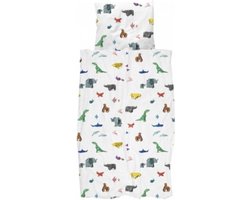 SNURK PAPER ZOO DEKBEDOVERTREK 140x200 cm