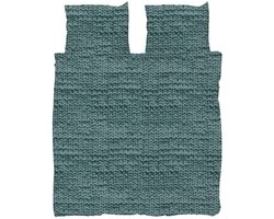 Snurk Twirre Mineral Blue Dekbedovertrek Lits Jumeaux 240 x 200 cm