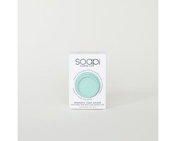 Soapi - Zeephouder met zeep compleet - Duurzaam wassen - Mint