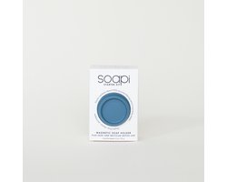 Soapi - Zeephouder met zeep compleet - Duurzaam wassen - Petrol