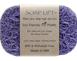 SoapLift, zeepbakje voor langer plezier van je zeep! - paars