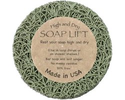 SoapLift, zeepbakje voor langer plezier van je zeep! - rond - groen