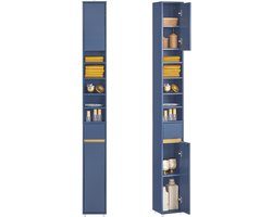 SoBuy BZR34-B Badkameropbergmeubel - Groen Houten Composiet