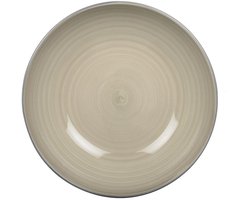 Soepbord - Diep Bord – Effen Taupe – Coachella Collectie – 20,3 x 11,2 x 5 cm – Keramiek