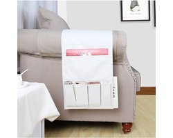 Sofa armleuningen organizer sofa stoel hangende tas tijdschrift afstandsbediening mobiele iPad opbergtas Oxford stof geschikt voor bank of fauteuils bedden opbergtas