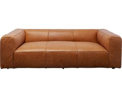 Sofa Cubetto 3-Zits lichtbruin Kare Design