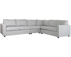 Sofa Home ESPRIT Lichtgrijs Loft 235 X 303 X 86 CM