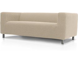 Sofahoes Klippan 2-zits - Bankhoes Beschermhoes - Meubels Beschermen - Zeer Elastisch Jacquard - 2-zits Bank - Beige