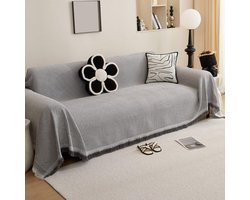 Sofahoes voor Bescherming van Meubels, Geschikt voor Alle Seizoenen, Grijs, 90 x 240 cm, Stijlvol en Duurzaam
