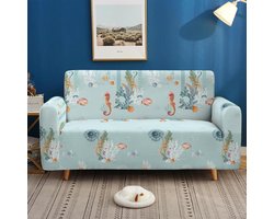 Sofaovertrekken Set - Bankhoezen Beschermhoes - Meubels Beschermen - Anti-slip Design - 75-91 inch - Lichtblauw