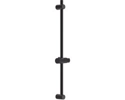 Sofetiy Douchestang - Glijstang - 70 cm - Verstelbaar - RVS - Douche Glijstang Eenvoudige Installatie - Voor Douchekop - Universal - Zwart