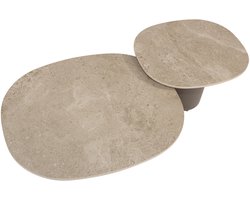 Sofie lounge tuintafels set van 2 keramisch blad 4 Seasons Outdoor