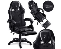 Sofotel Specter Serie - Gaming Stoel - Verstelbare Rugleuning - Uitklapbare Voetensteun - Modern Ontwerp