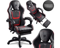 Sofotel Specter Serie - Gamingstoel - Wysuwany Podnóżek - Ergonomische Rugsteun - EmbrONE™ Tapijt