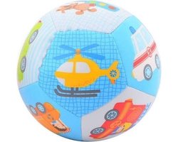 Soft Bal - Zachte Bal - Blauw - Zachte Bal voor Baby's en Peuters - Happy World - Voor Babies en Peuters - Voor Jongens en Meisjes - Hoge Kwaliteit
