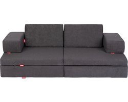 Soft Play Slaapbank - Kindersofa voor kinderkamer - kinderstoeltje voor Peuter - Slaapbanken - Speelbank - Speelgoedbank - slaapbank 2 persoons