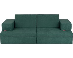 Soft Play Slaapbank voor de kinderkamer kubusbank met losse onderdelen duurzaam Kinder Slaapbank | logeerbed | Sofa Bed