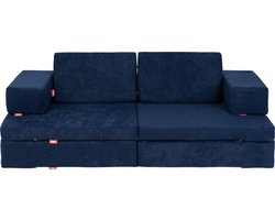 Soft Play Slaapbank voor de kinderkamer kubusbank met losse onderdelen duurzaam Kinder Slaapbank | logeerbed | Sofa Bed