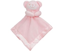 Soft Touch Knuffeldoekje Beertje 38 Cm Roze
