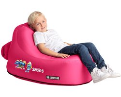 Softybag Kids Smurf stoel roze
