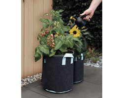 Sogo, plantzak, groentenzak, plantzak Vilt 24 liter met hengsels Kweekzak.
