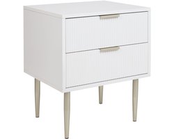 SOHO - Nachtkastje - Wit - MDF