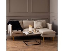 Sohome 2-zits Loungebank Terese - Links/Rechts - Beige
