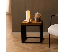 Sohome Bijzettafel Susane - Eiken - 40 x 40cm