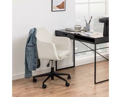 Sohome Bureaustoel Abigale - Velvet - Zand