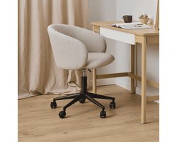 Sohome Bureaustoel Jamarius Structuurstof - Beige