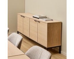 Sohome Dressoir Jillia - Eiken - 180cm