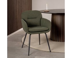 Sohome Eetkamerstoel Deann - Groen