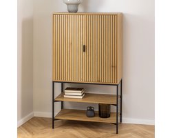 Sohome Opbergkast Kiyonna - Eikenhout - 140 x 80cm