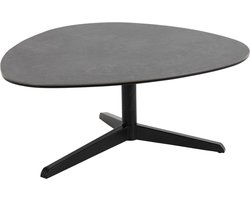 Sohome Organische Salontafel Sharod Keramiek, 84 x 77cm - Zwart