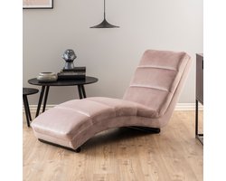 Sohome Relaxfauteuil Joannie - Velvet - Dusty Rose