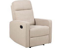 Sohome Relaxfauteuil Luisalberto - Verstelbaar - Beige