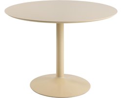 Sohome Ronde Eettafel Eboney - 110cm - Beige