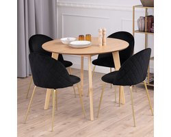 Sohome Ronde Eettafel Kennita - 105cm - Naturel