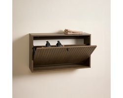 Sohome Schoenenkastje Dashon Eikenlook - Bruin
