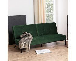 Sohome Slaapbank Sanjiv - Velvet - Forest Green