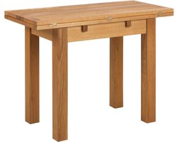 Sohome Uitschuifbare Eettafel Travin - Eiken - 45/90 x 100cm
