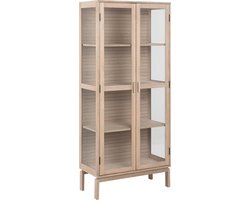 Sohome Vitrinekast Daena - Eiken - 180 x 80cm
