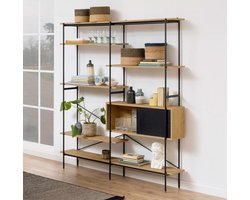 Sohome Wandrek Jennah - Eiken en metaal - 188 x 172cm